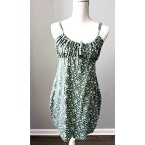 Brave Soul London Women Sleeveless Adjustable Straps Front Tie Floral NWT Dress